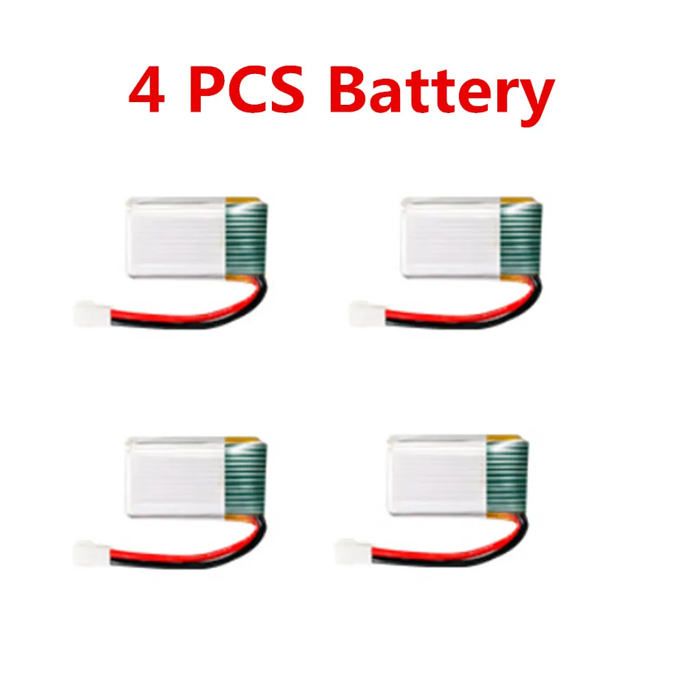 3,7 V 400 mAh Akku/USB-Leitung/Zubehör für 4DRC M6 Hubschrauber 4D-M6 Ersatzteile