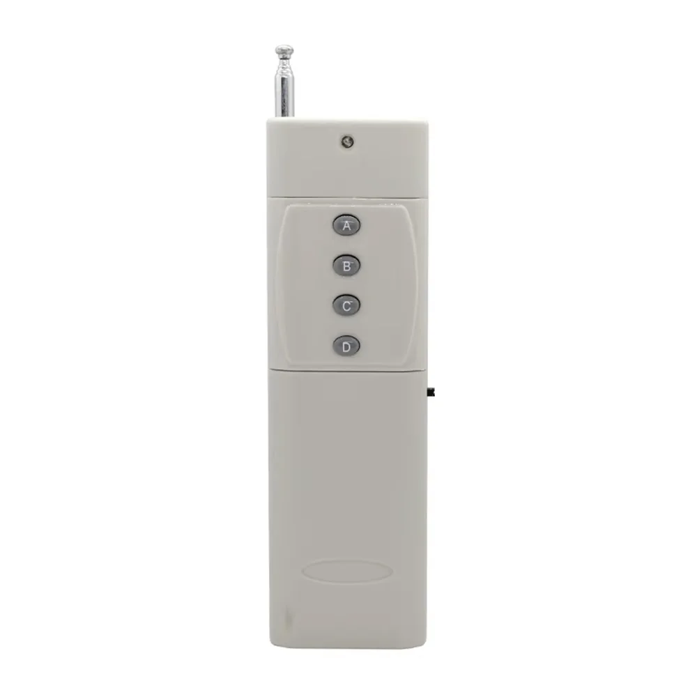 500M Long Range RF Remote Control - Wireless Transmitter for Swing/Sliding Gate Opener, Weatherproof for Villa Farm Estate