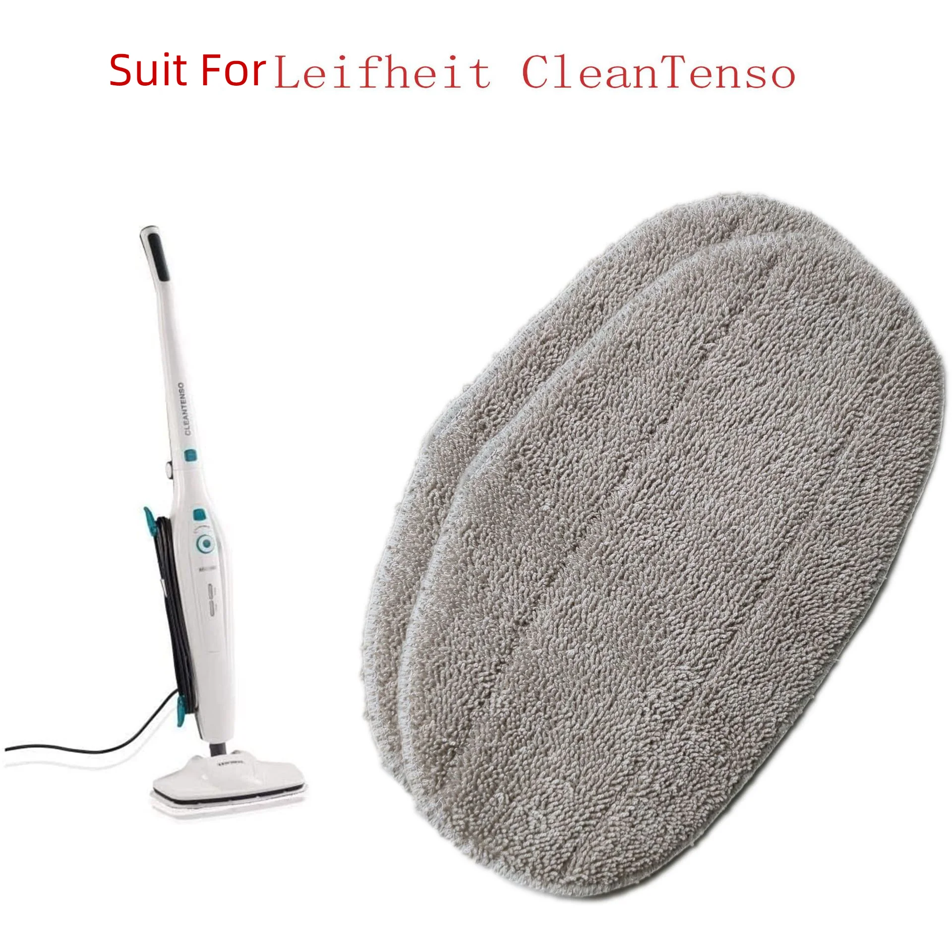 

2 Pcs Fit for Leifheit CleanTenso Steam Mop Cloth Cover,Cleaning Cloth,Replacement Cloth