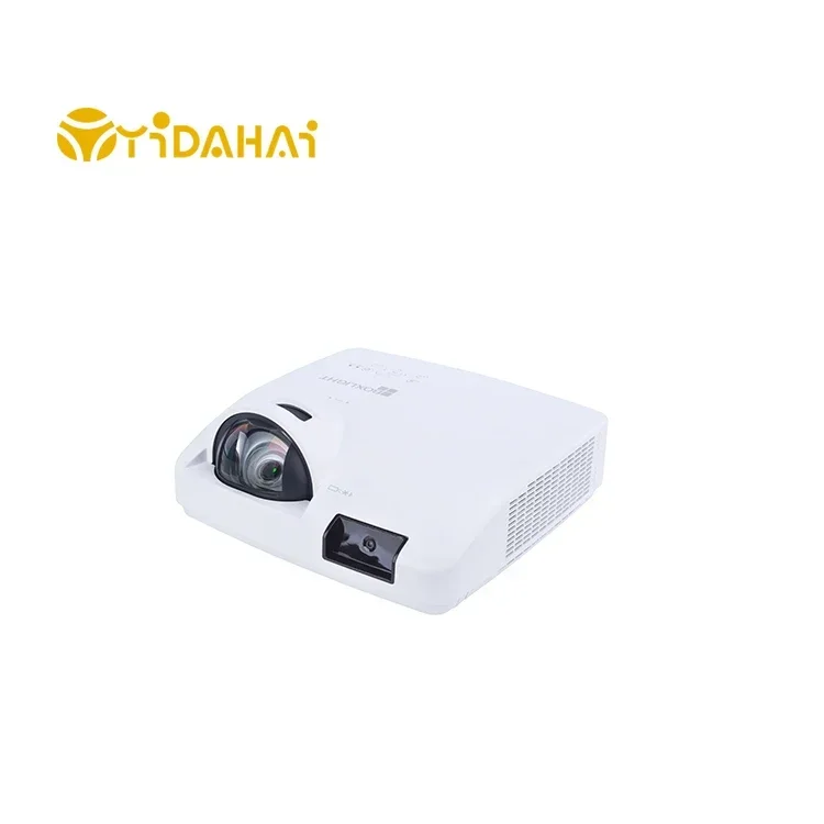 [YIDAHAI UHP02] 3700 Lumens 0.46 short throw 3LCD XGA WXGA interactive educatianal class school Projector 3 years warranty