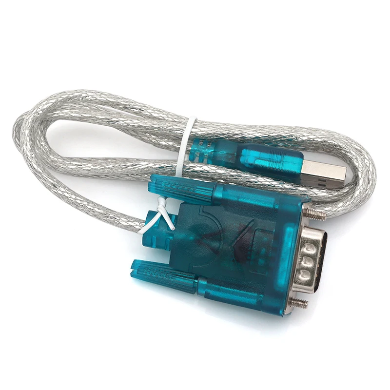 1-10 قطعة HL-340 جديد USB إلى RS232 COM ميناء المسلسل المساعد الشخصي الرقمي 9 دبوس DB9 مهائي كابلات دعم Windows7-64