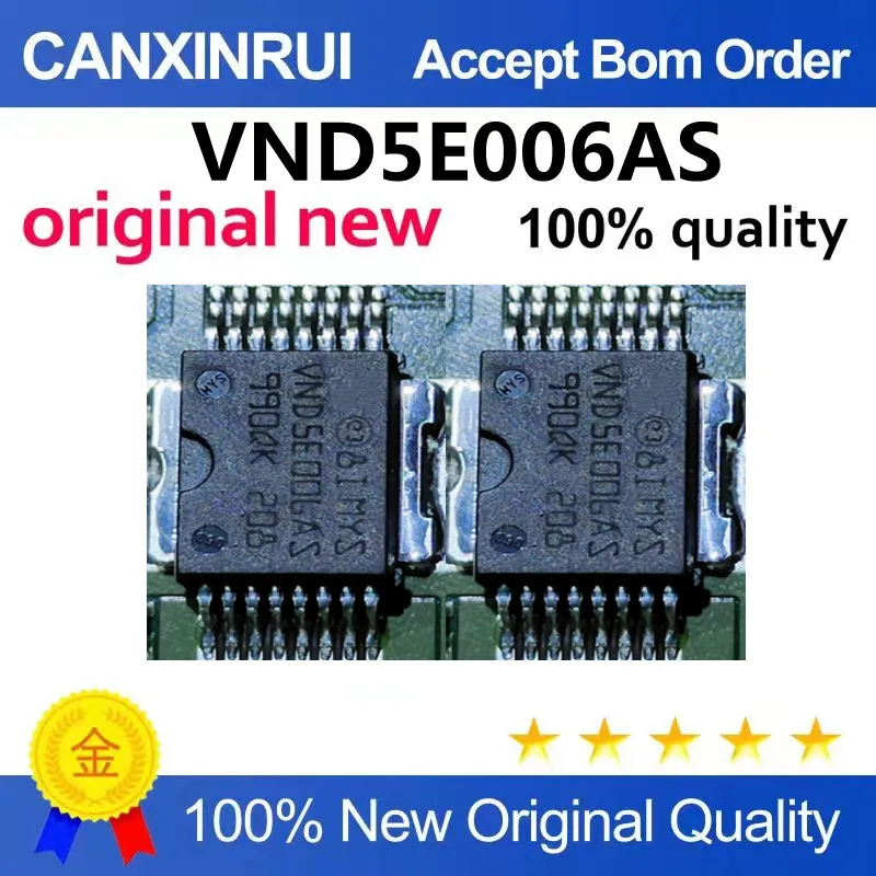 (5-100 pièces) Nouvelle puce fragile VND5E006AS HSOP-16 pour carte informatique automobile BCM, disponible à l'achat direct