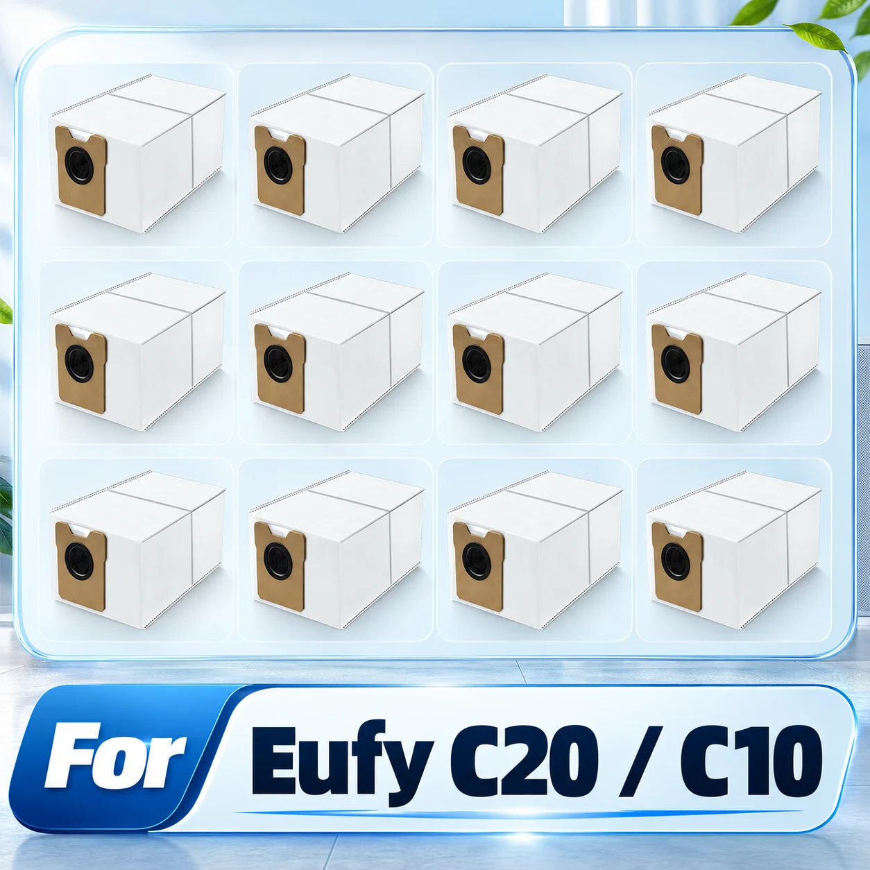�y�Z�[�����zEufy C20 C10�Ή� �݊��_�X�g�o�b�O ���{�b�g�|���@�A�N�Z�T���[ �����p �����S�~���W�x�[�X�p