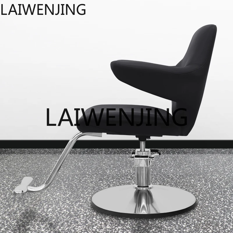 

RWJ Hair Cutting Stool Rotatable Lifting Hot Dyeing Fashion Salon Barber Seat