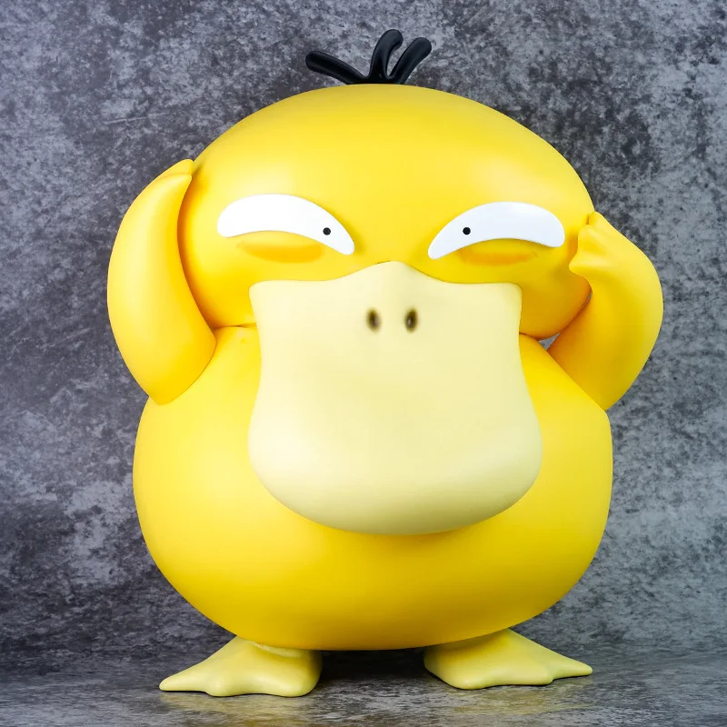 39cm Big Size Anime Pokemon Psyduck Psykokwak PVC Action Figure Game Statue Collectible Model Kids Toys Doll Decoration Gifts