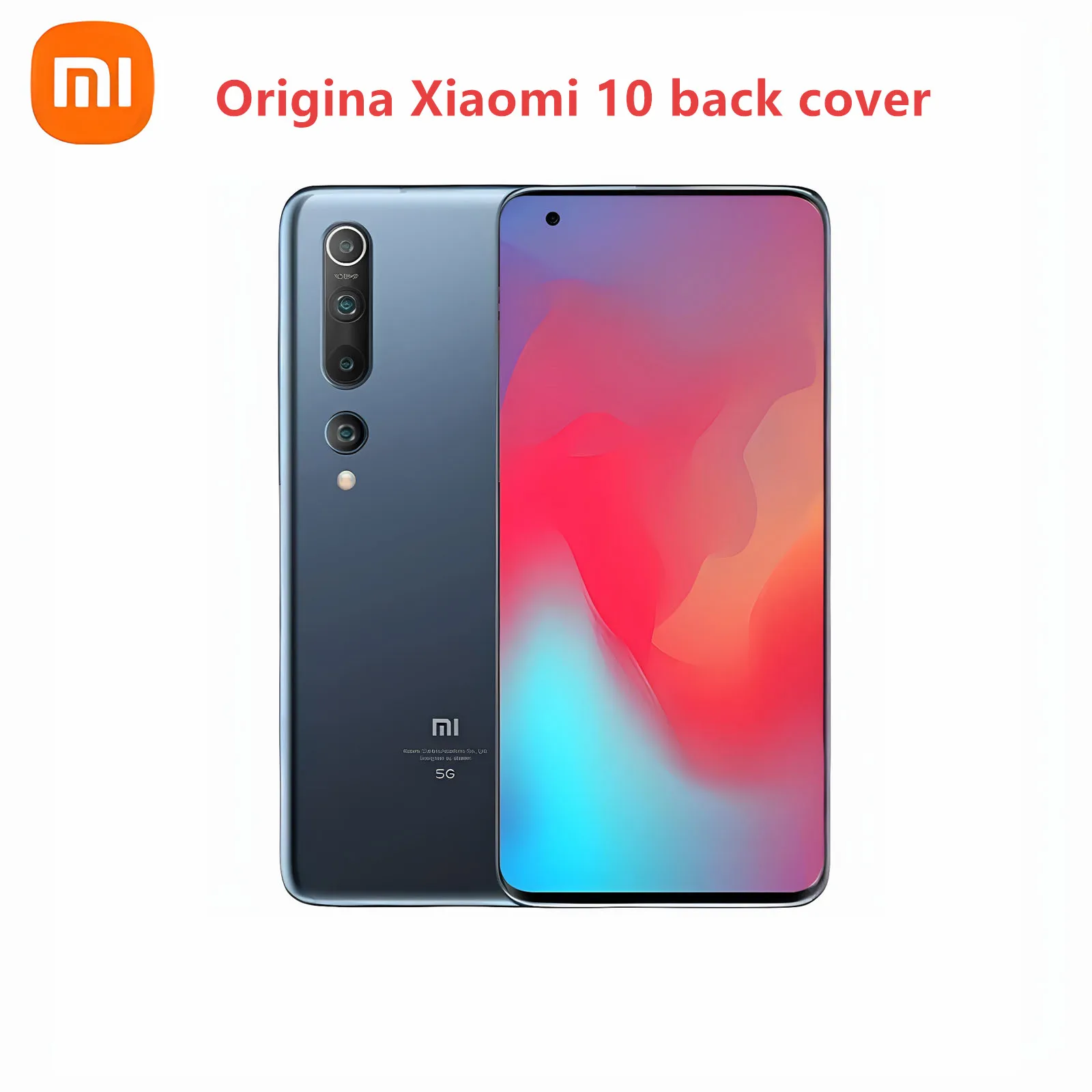 

Оригинальная стеклянная крышка батарейного отсека, подходящая для Xiaomi 10, задняя крышка, панель, задняя крышка двери