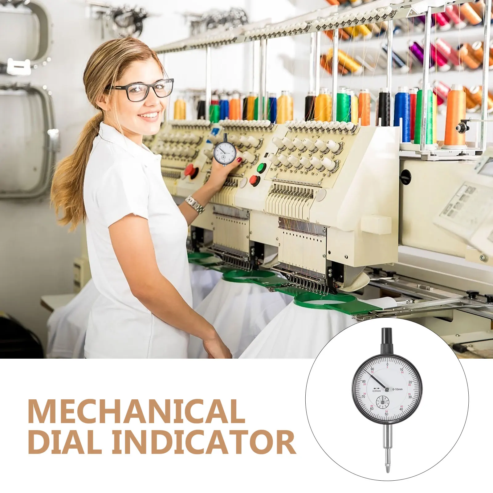 

Dial-meter Accuracy Indicator Gauge Test Precision Mechanical Probe Measuring High
