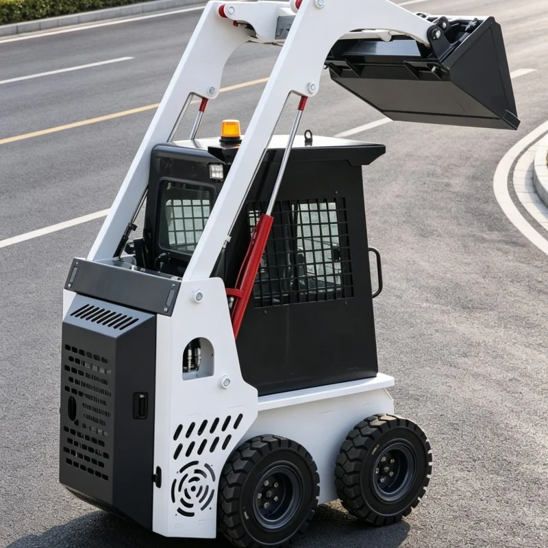 

Customized Multi-functional Skid Steer Loader, Ride-on Transporter, Versatile Skid Steer Shovel Handling Equipment