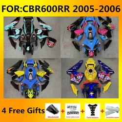 Motorcycle Fairings Kit for CBR600RR F5 05 06 CBR 600 RR 600RR Bodywork Set CBR600 2005 2006 Injection mold full fairing zxmt