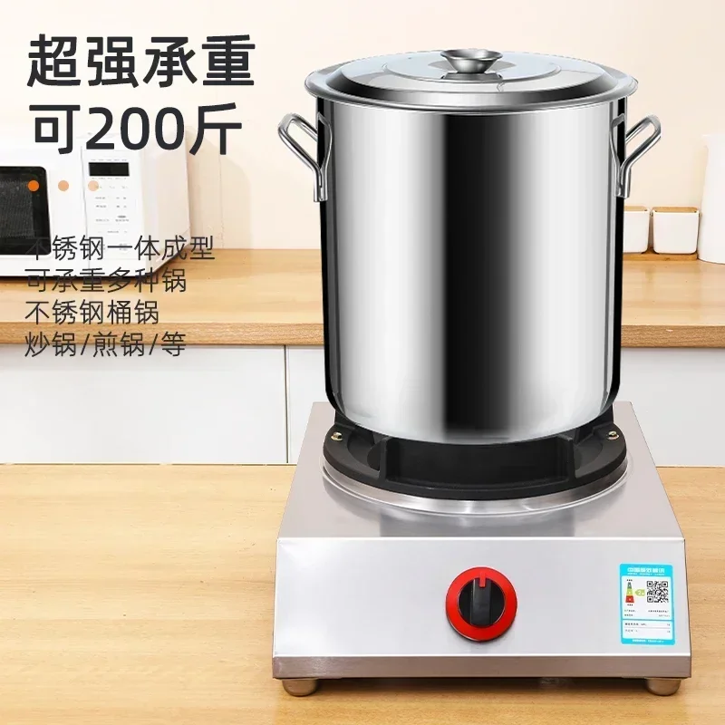 

Slam Fire Stove Commercial Home High Pressure Large Fire Liquefied Gas Double Stove Top For Hotel Use