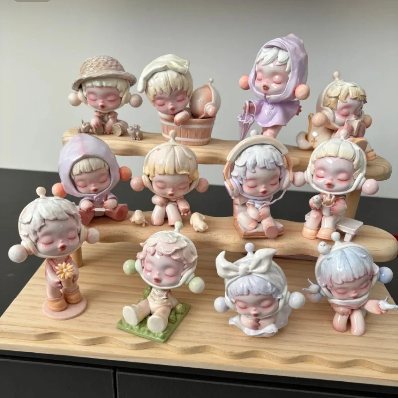 

In Stock Genuine Skullpanda Temperature Series Popmart Figurines Trendy Toys Mysterious Boxes Home Ornaments Car Decoration Gift
