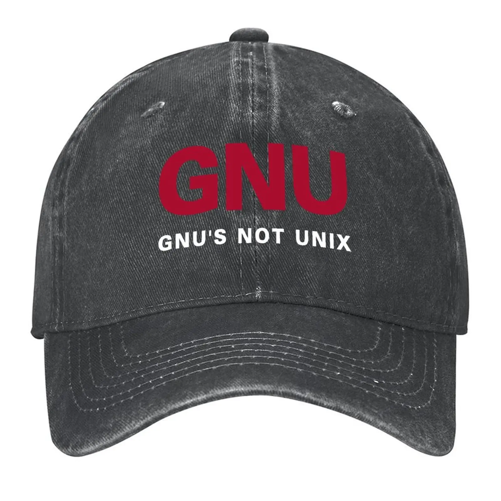 

GNU - Gnu"s Not Unix Baseball Cap Sports Cap Golf Wear birthday Luxury Brand Caps For Men Women's