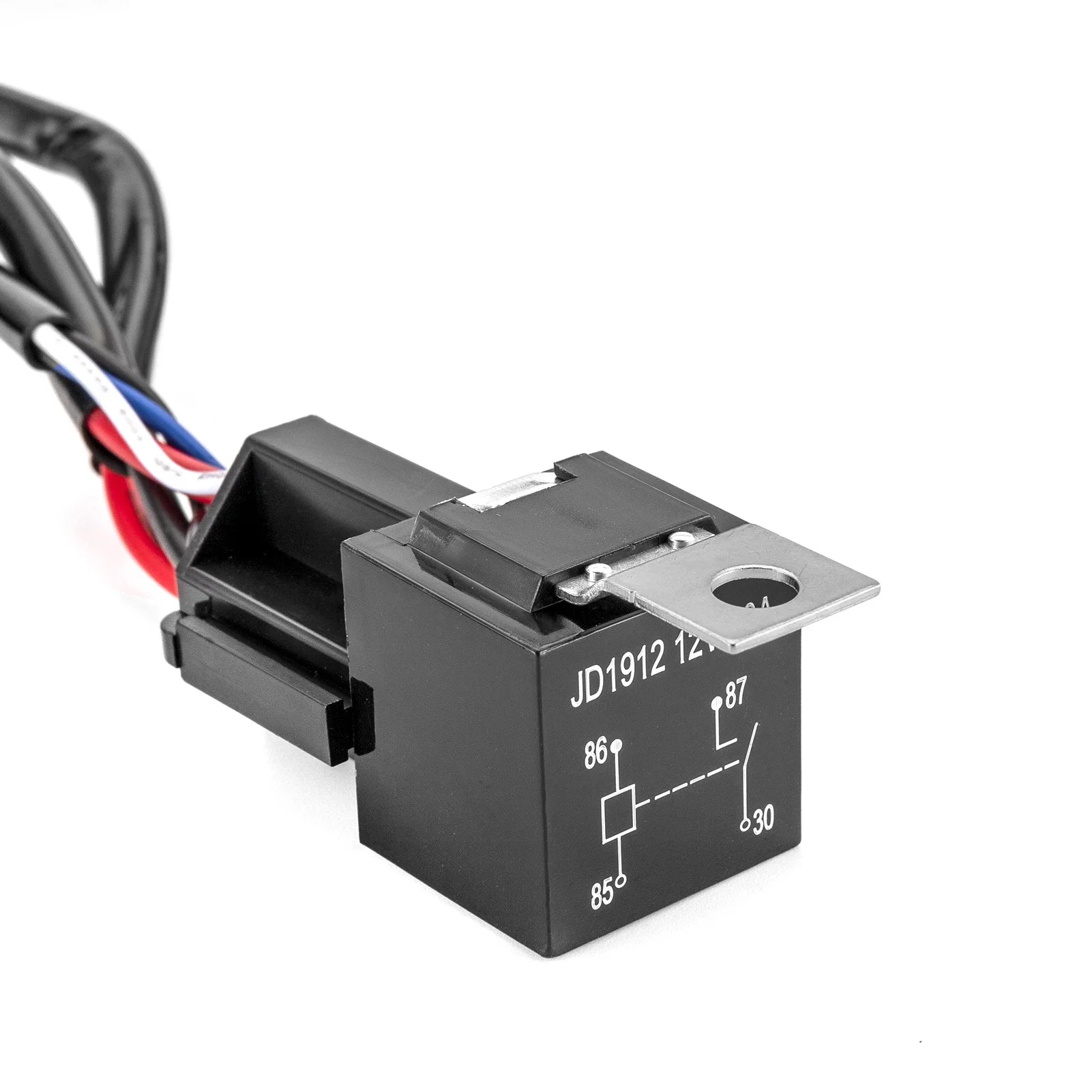 Kit de arnés de cableado Polaris con barra de alimentación de pulso, Conector de enchufe, interruptor basculante, fusible de relé