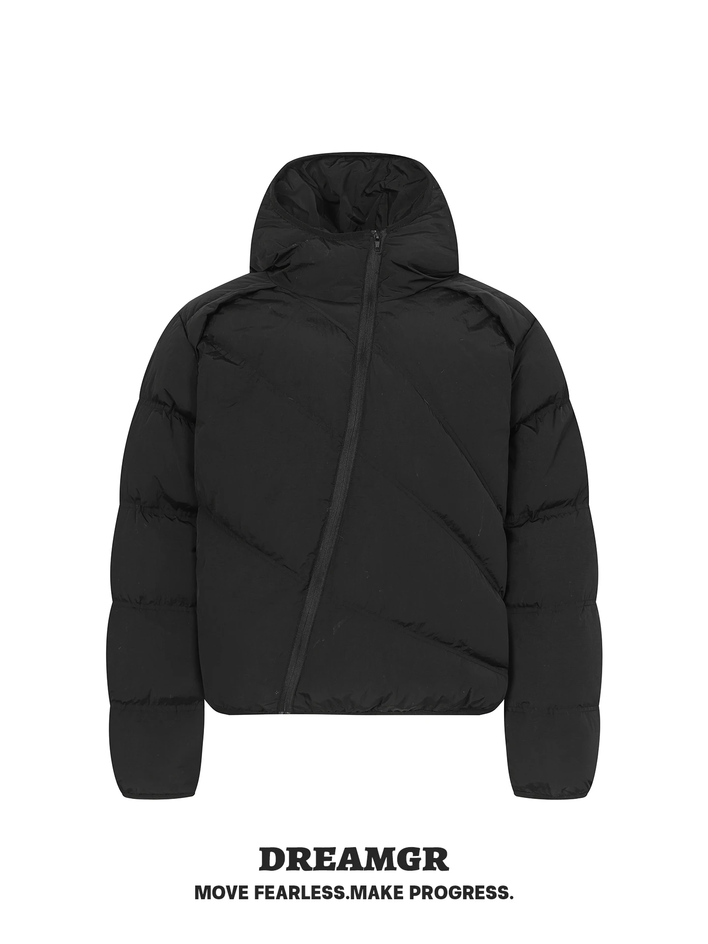 

Американская утепленная хлопковая куртка с капюшоном, зимняя теплая свободная куртка для молодежи, с длинными рукавами, на молнии