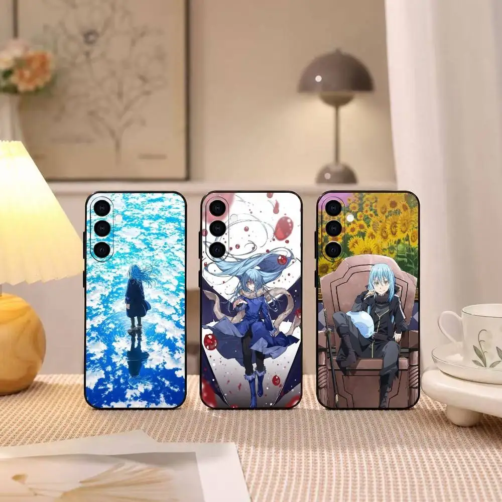 Anime Tensura Rimuru Tempest  Phone Case For Samsung Galaxy A73,A72,A71,A70,A53,A52,A51,Others Soft Black Cover