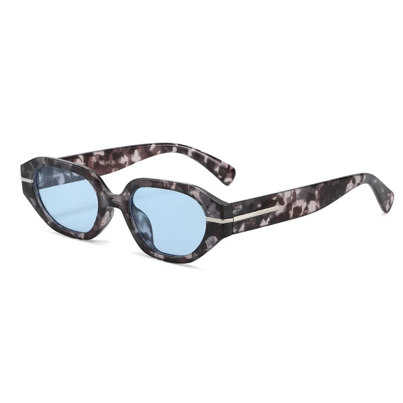 Camping 4 Sets Fashion Square Anti Light Glasses Women Men Cat Eye Sunglasses Luxury Colorful Unisex Outdoor Glasses UV400 - view 5