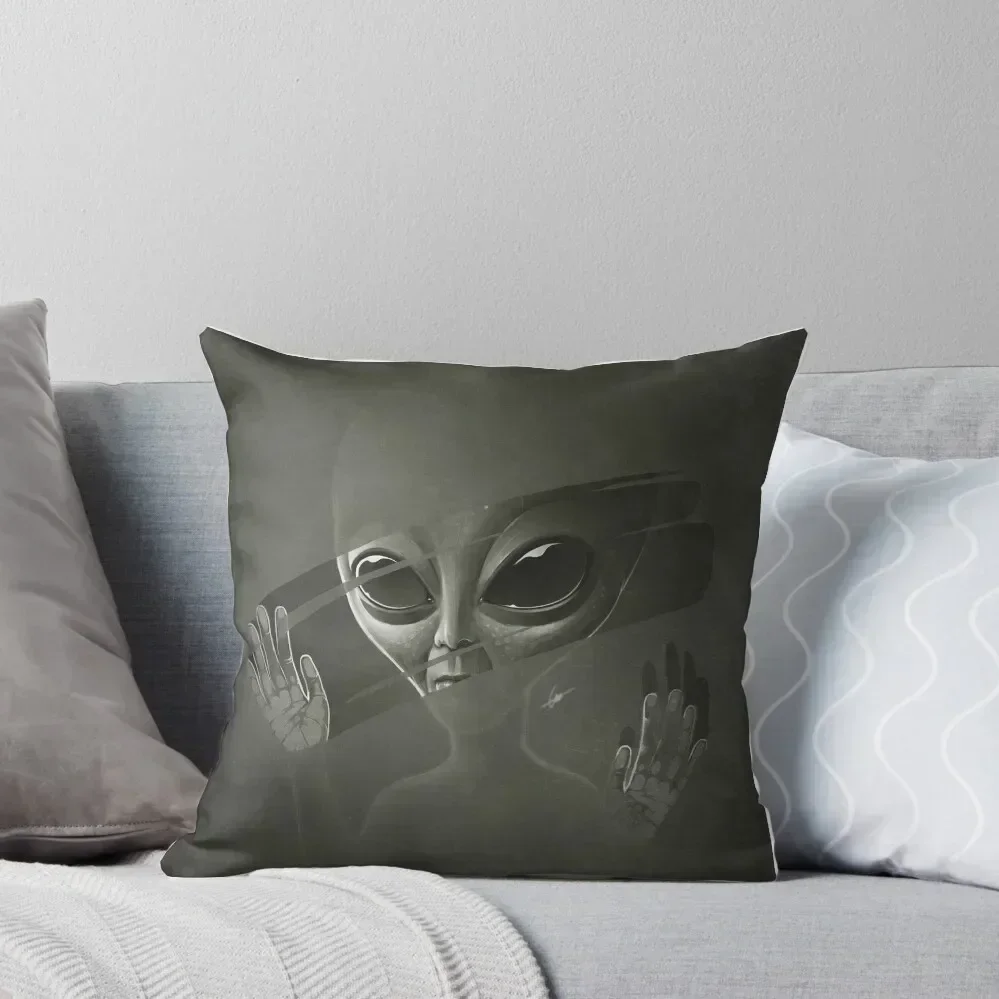 Alien Throw Pillow christmas decorations 2025 covers for pillows Couch Pillows pillow