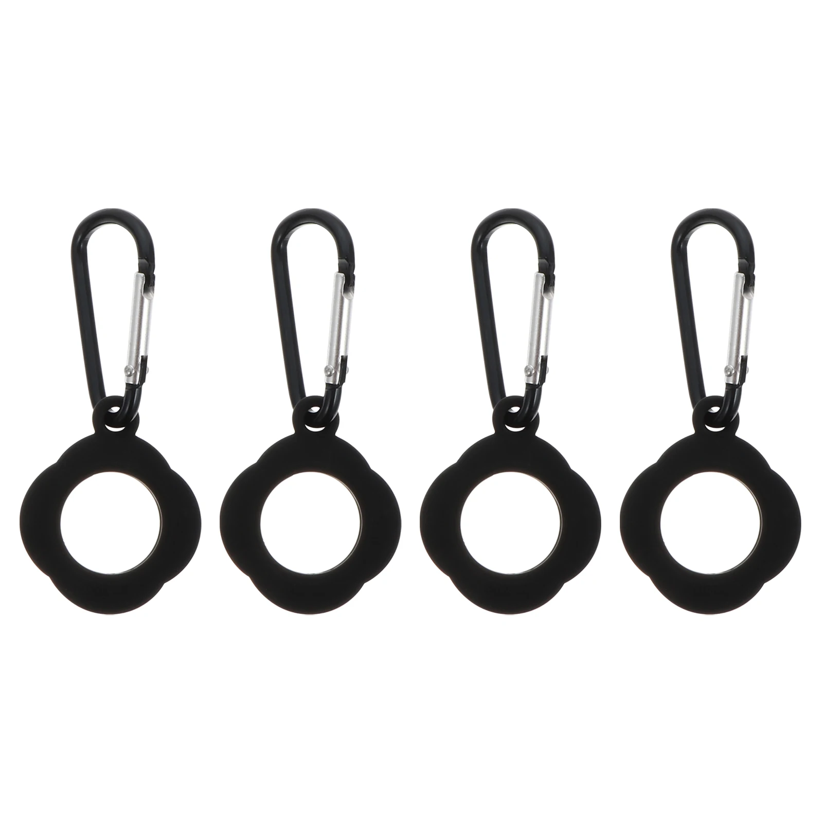 

4pcs Tracker Case Silicone Cover Wear Resistant Scratch Proof Portable Sleeve Smart Accessory Pet Tracer Protective