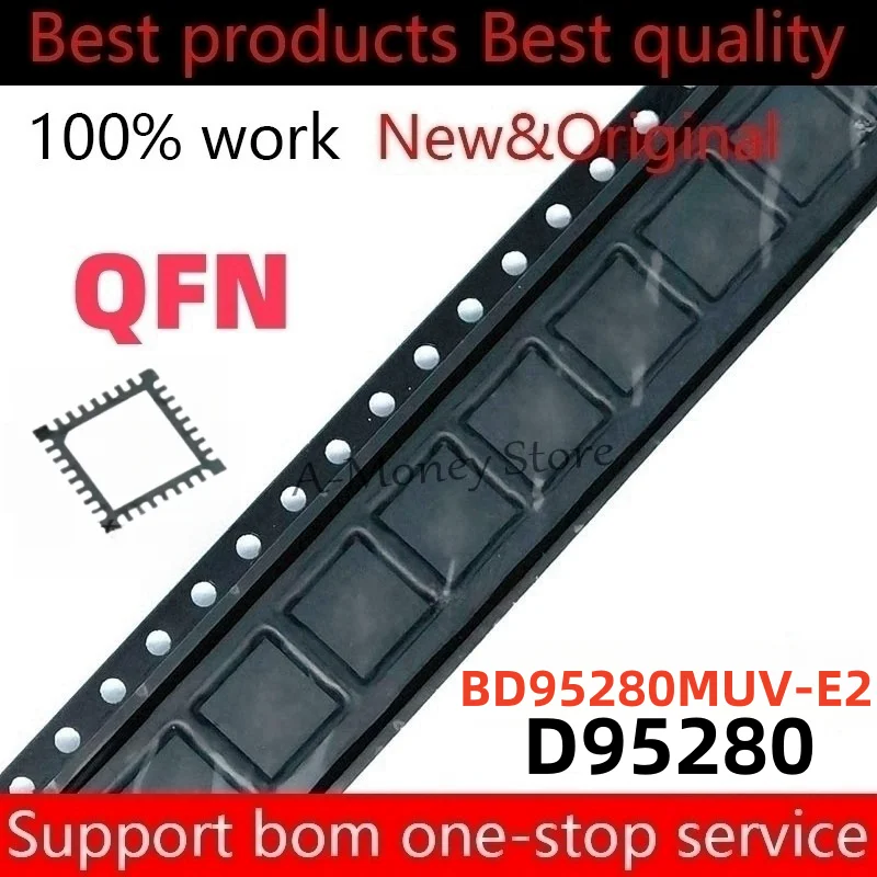 

(5pcs)D95280 BD95280MUV BD95280MUV-E2 BD9150MUV-E2 BD9150MUV D9150 QFN-32