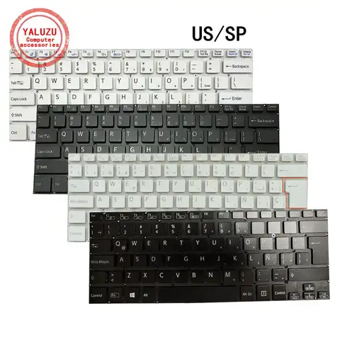 US/SP English/Spanish NEW Laptop Keyboard For SONY VAIO SVF14 SVF143A1QT SVF142A23T SVF143A2T SVF14E