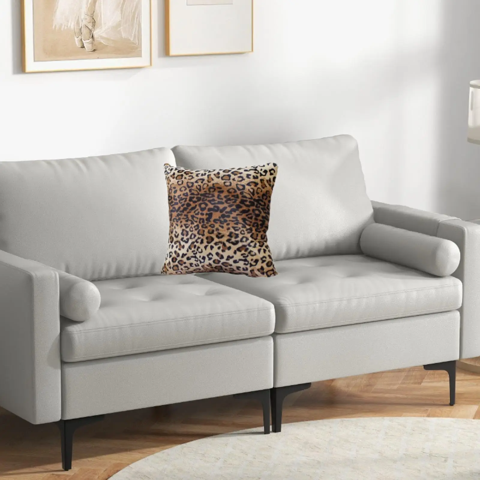 

Cushion Cover Leopard Print Pillow Cover Decorative Pillow Case Throw Pillow Cover for Couch Bed Living Room Sofa Housewarming