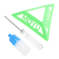 10 set Puzzle Repair Kit Speed Maintenance Tools Hex Wrench Triangle End Screwdriver Lubrication Oil For Cube Tension Adjustment