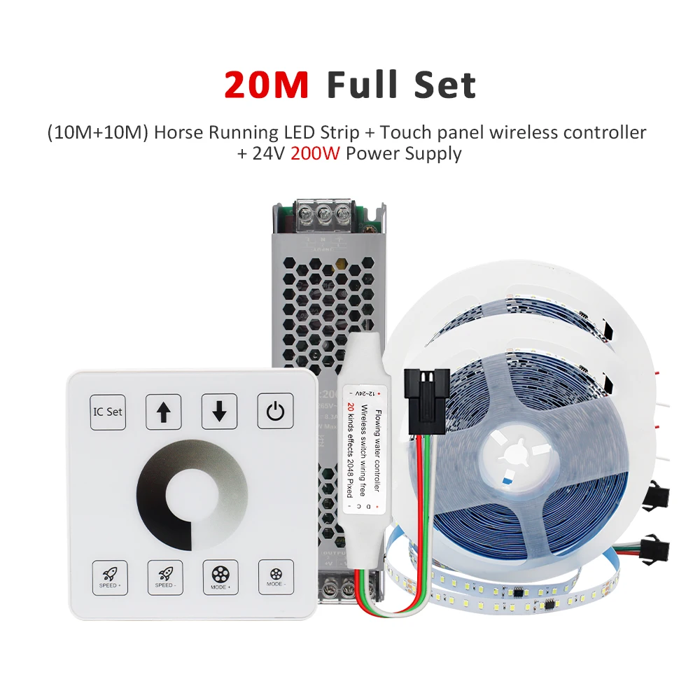 MJJC LED Strip Light Multicolor 20m 4