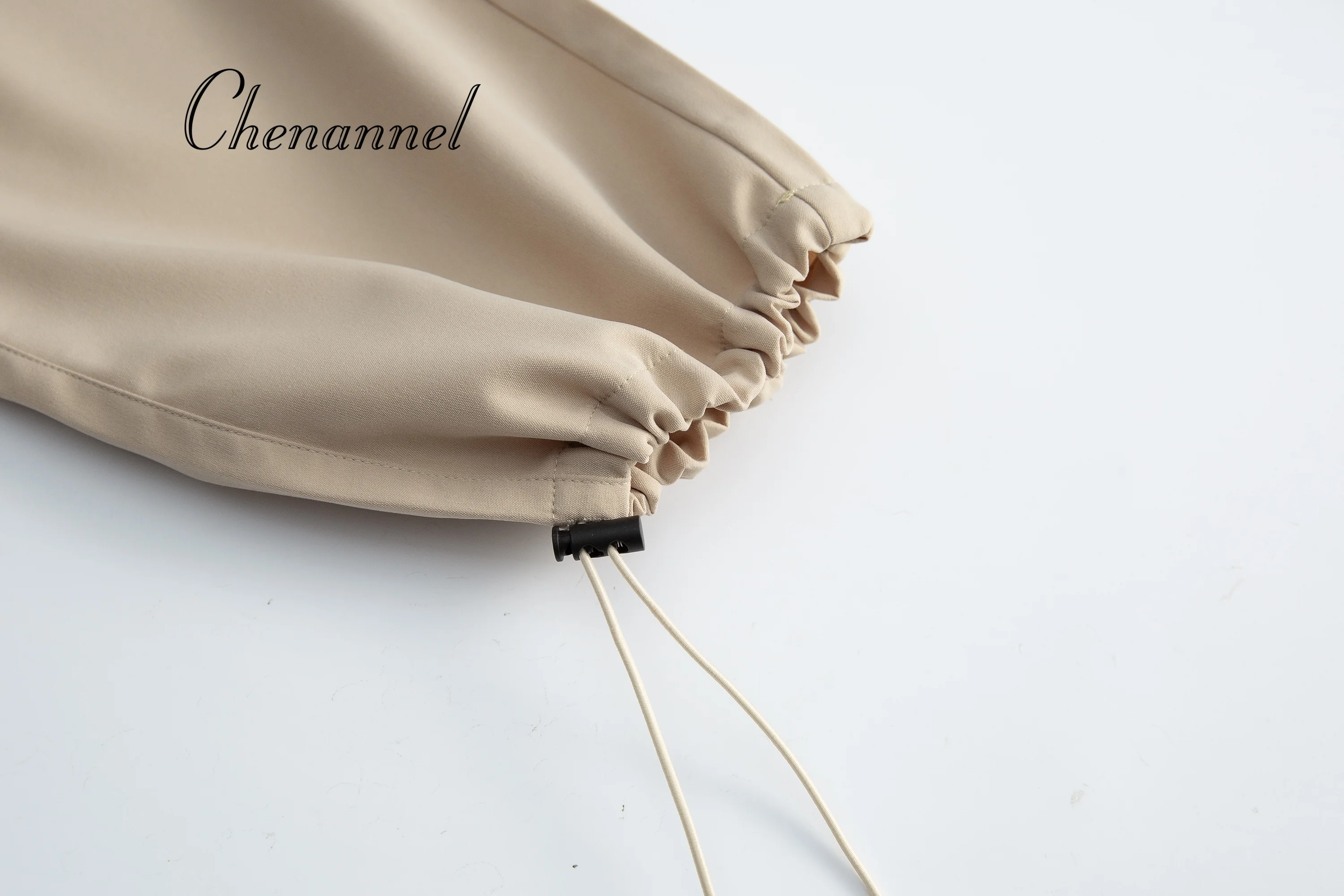 سراويل عمل عصرية ذات ساق مستقيمة ذات طابع هيب هوب أمريكي عالي الشارع للرجال والنساء سراويل غير رسمية فضفاضة واسعة الساق