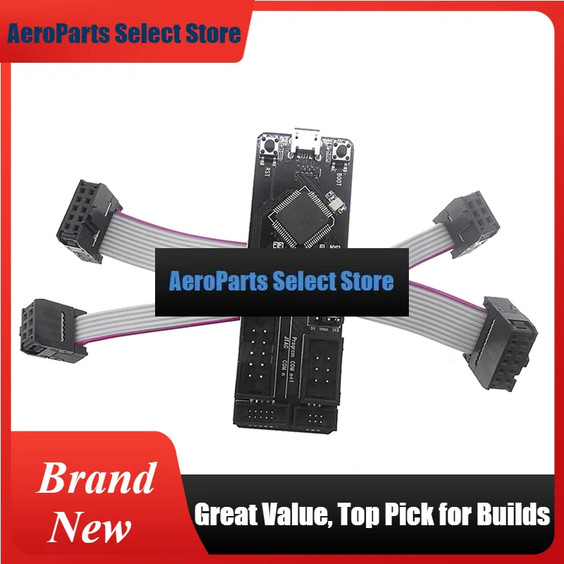AeroPartsA97I-2X ESP Prog JTAG Debugger JTAG Debug Program Downloader Compatible For ESP32 Supporting Cable