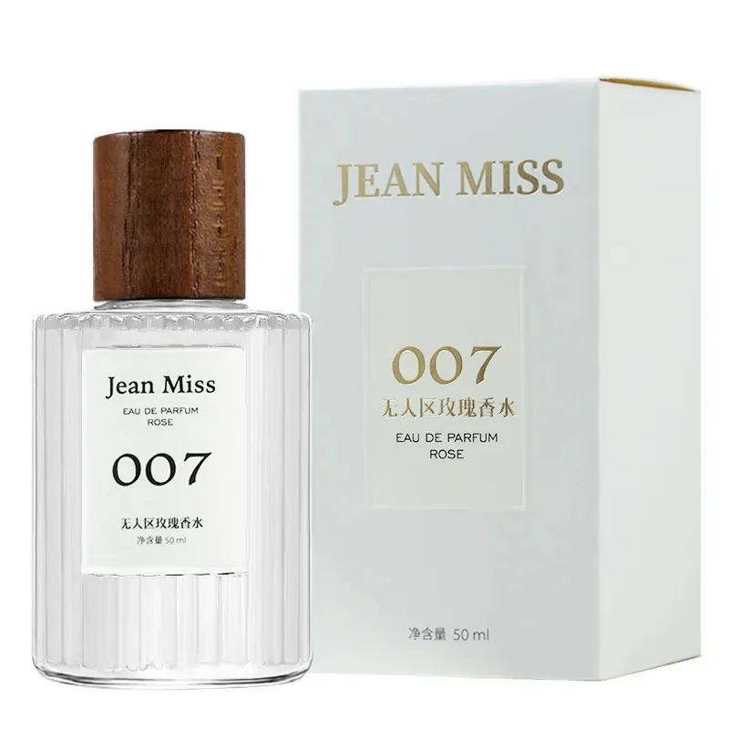 

50ml Rose No Man's Land 007 Real Me Meet Cacao Women's Eau de Toilette Floral Fruit Scented Spray High Quality Perfume