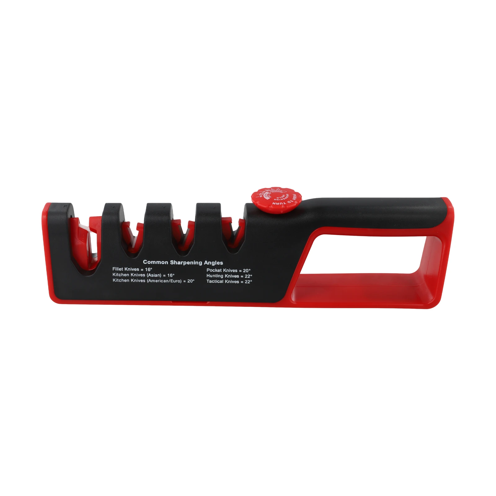 Adjustable Angle Sharpener Automatic White 4 Slot Sharpener Non-Slip Base Razor-Sharp Finish For Kitchen Knives