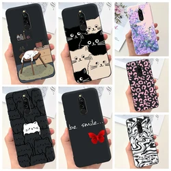 Liquid Silicone Cute Case for Xiaomi Redmi 8 Capa Protective Back Cover For Redmi Note 8 Pro Note8Pro Note 8T Bumper Redmi8 Case