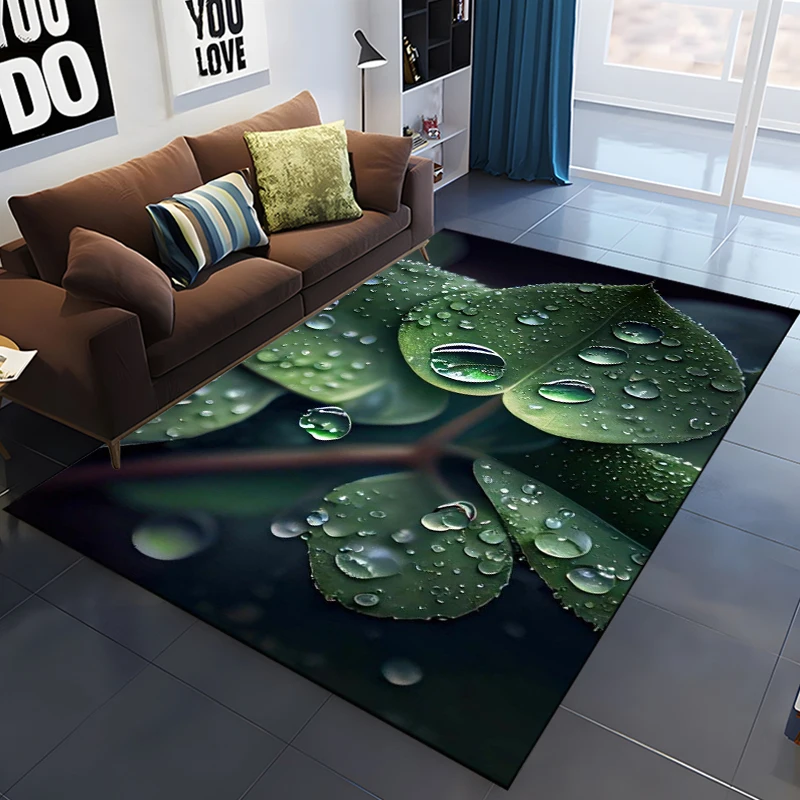 Water droplet Carpet For Living Room Game Rugs Soft Floor Cartoon Rugs Bathroom Rug Mat Yoga Mat Home Decor rugs for bedroom