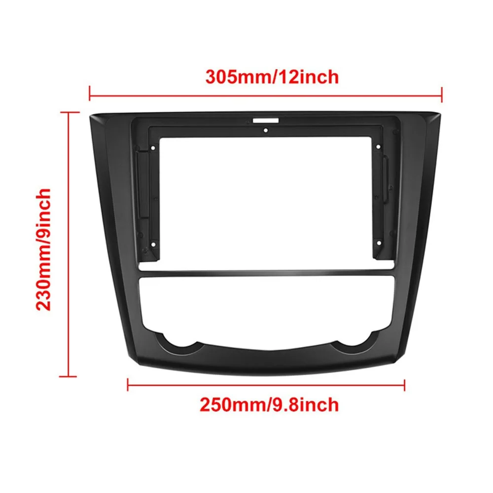 Suitable for Renault Corolla matte black 2015-2019 versatile frame audio modification kit Android navigation panel frame