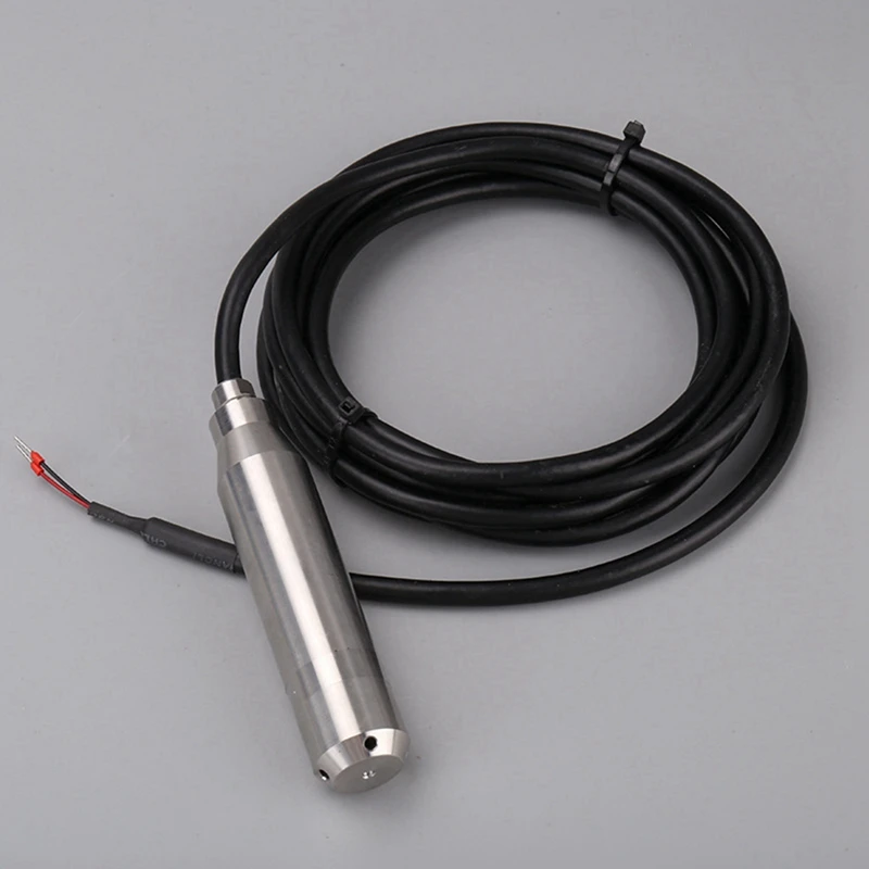 Transmisor de nivel Sensor de nivel de agua sumergible 4-20mA 0-10V salida Sensor de nivel hidrostático nivel transmisor