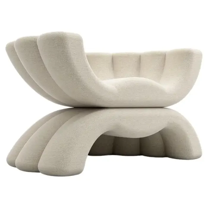 #Italian Wooden Chair Color Optional shell shape Chair for Simple and Modern for Home Furniture Casual Living Room Apartment Use