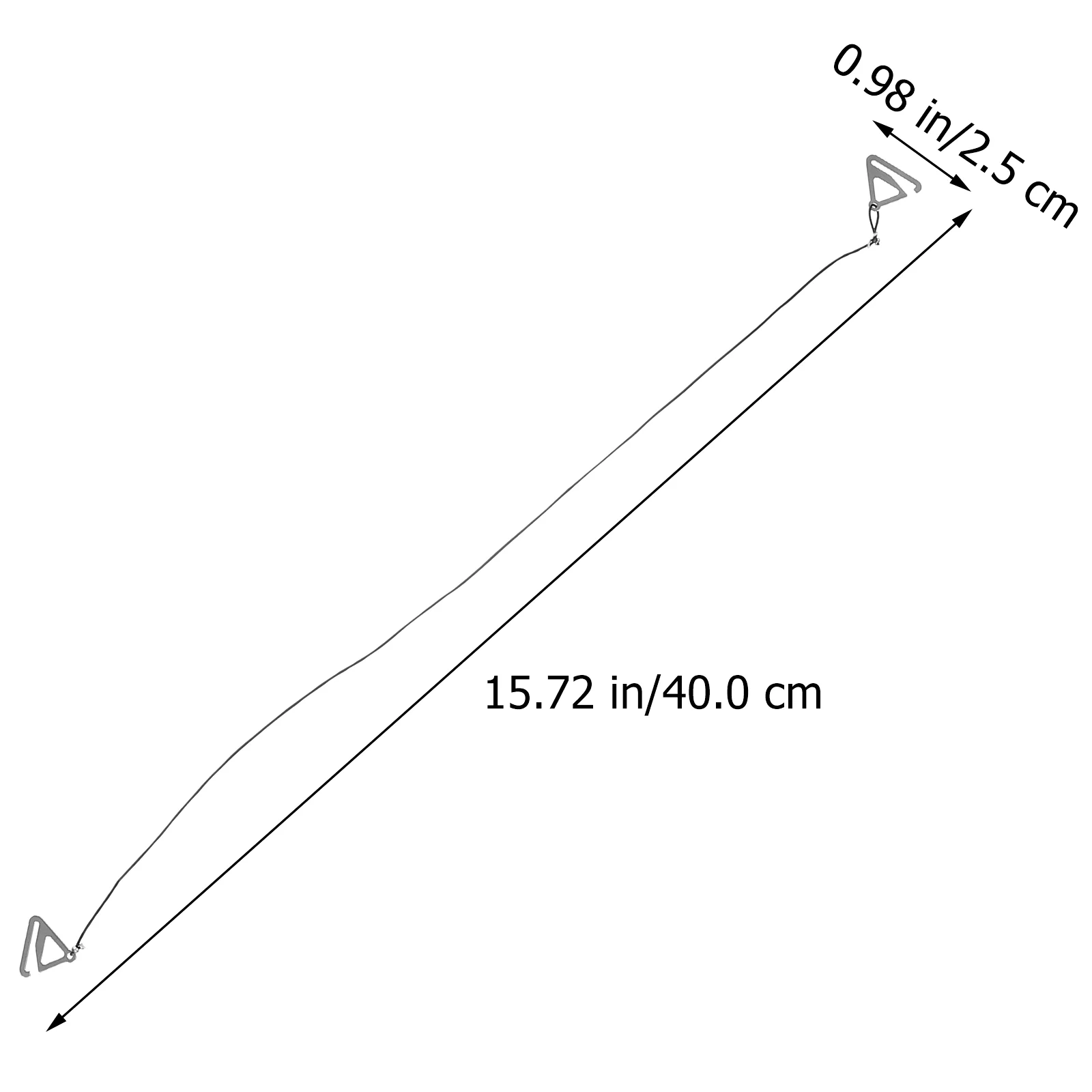 2 Pairs Invisible Shoulder Straps Transparent Thin Anti-slip 1 Set Replacement Decorative Extender