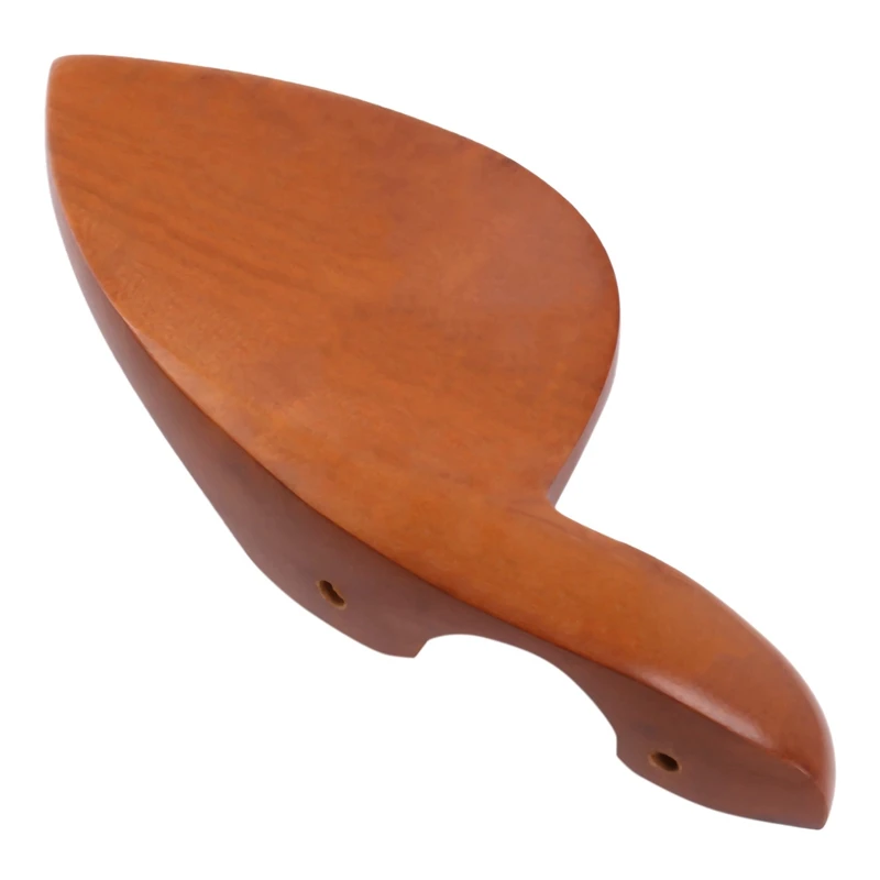 4X A Natural Jujube Wood 4/4 Violin Parts Accessories Set Of Fine-Tuning, Chinrest Chin Rest, Strings, Tail Nail