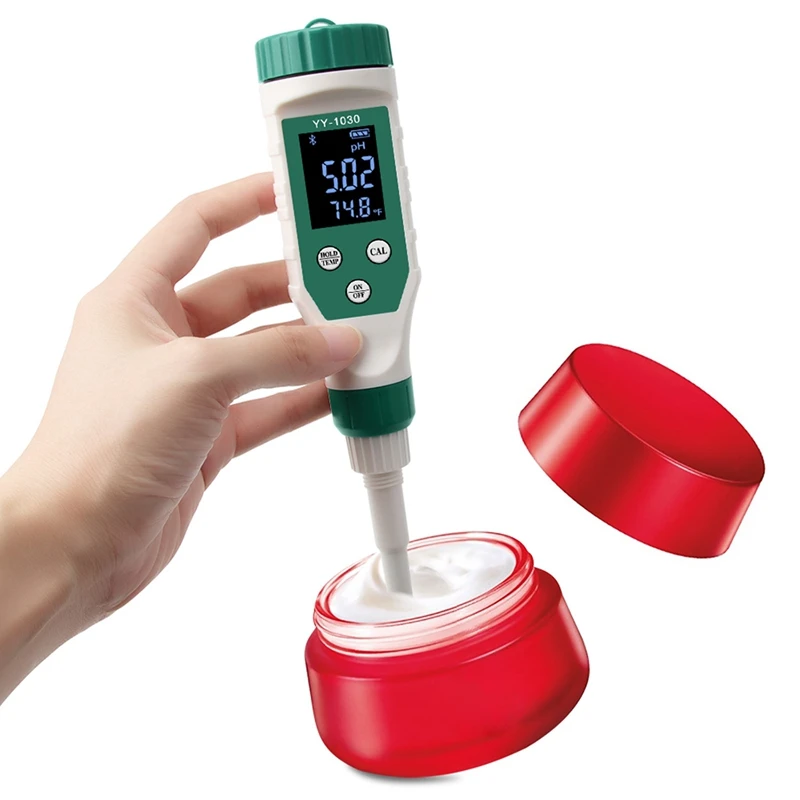 YY-1030 Digital Display PH Meter Meat Cosmetic Acidity Meter Soil PH Detection Water Quality Monitor Tester