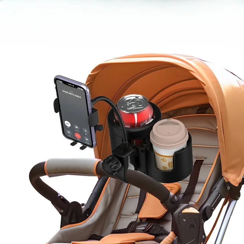 

Подстаканник для коляски, держатель для детской бутылочки, навигационный крючок для крепления телефона, детские аксессуары для чашки чая с пузырьками, универсальные