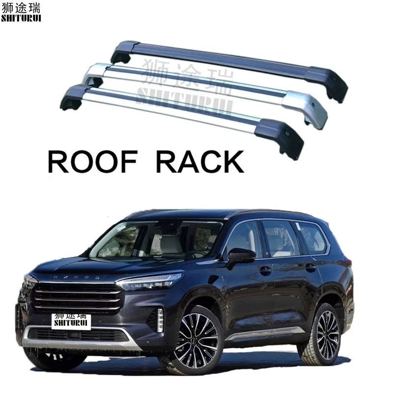 2Pcs Roof bars For  Exeed VX SUV 2021 2022 2023 2024  Aluminum Alloy Side Bars Cross Rails Roof Rack Luggage CUV SUV