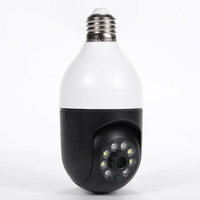 2MP 1080P Tuya/YiLot APP E27 Lamp Head Socket Wireless PTZ IP Dome Camera Full Color AI Humanoid Detection Security CCTV Monitor