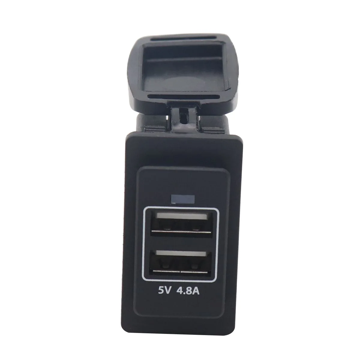 

New car charger General Motors modified car dual USB dual charging port 5V 4.8A switch type