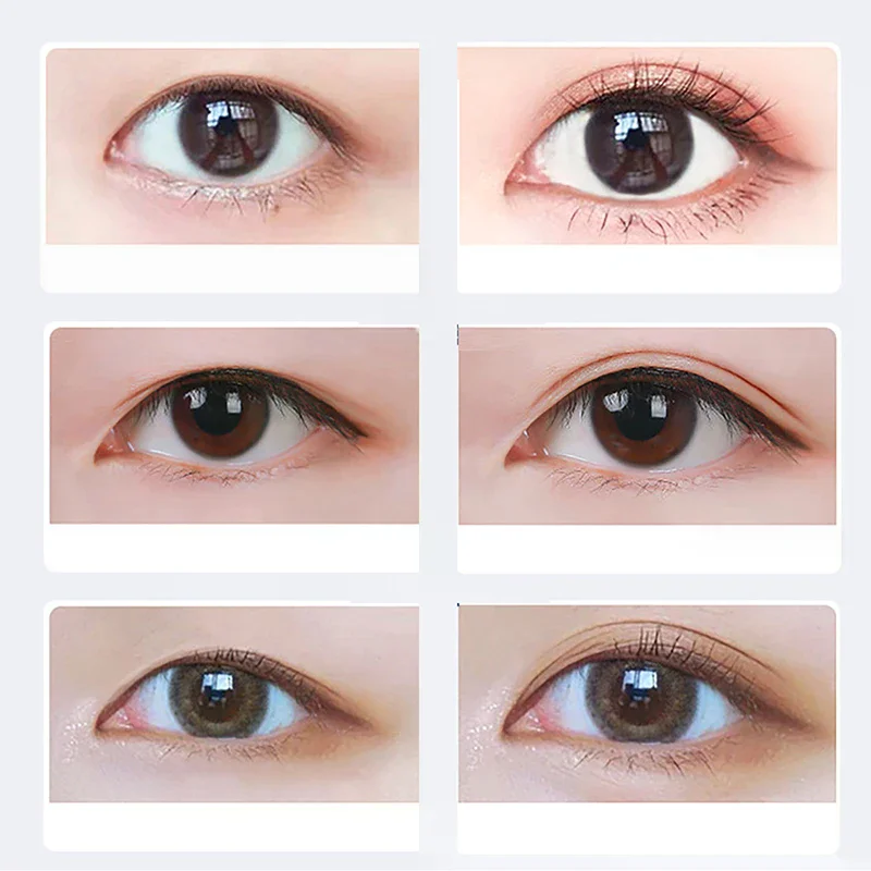 10Sheets Invisible Eye-Lifting Sticked Double Eyelid Lift Tape Sticker Eyelid Patches Beauty Tool Spray Water Instant Adhesive
