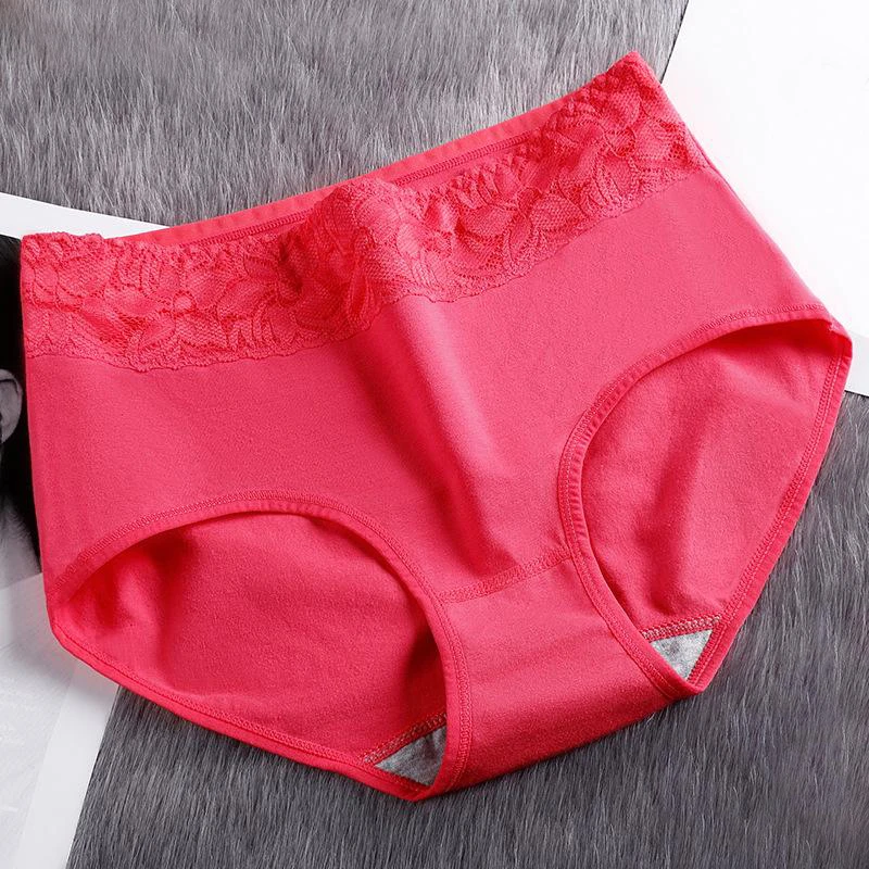 Female Physiological Pants Leak Proof Menstrual Women Underwear Period Panties Cotton Health Seamless Briefs In the waist Warm