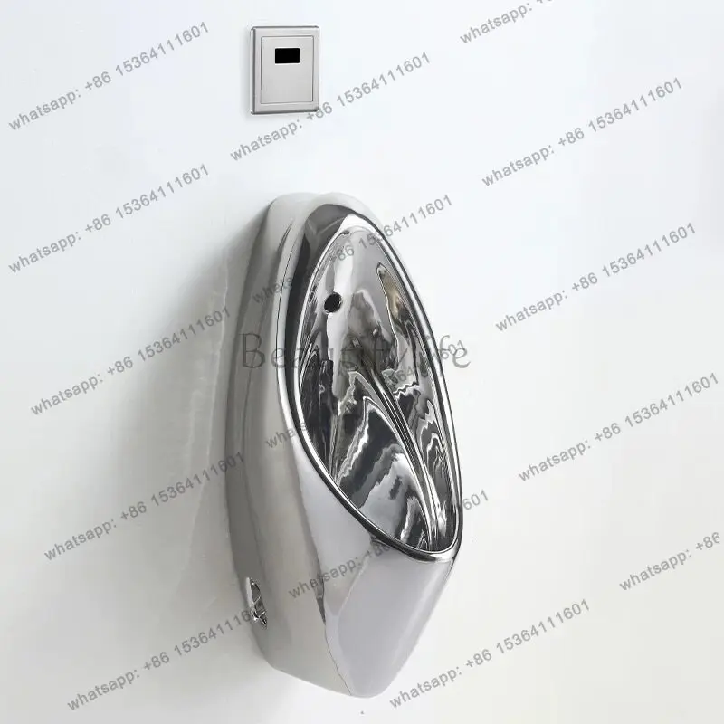 2026 Household silver urinal wall-mounted induction urinal
