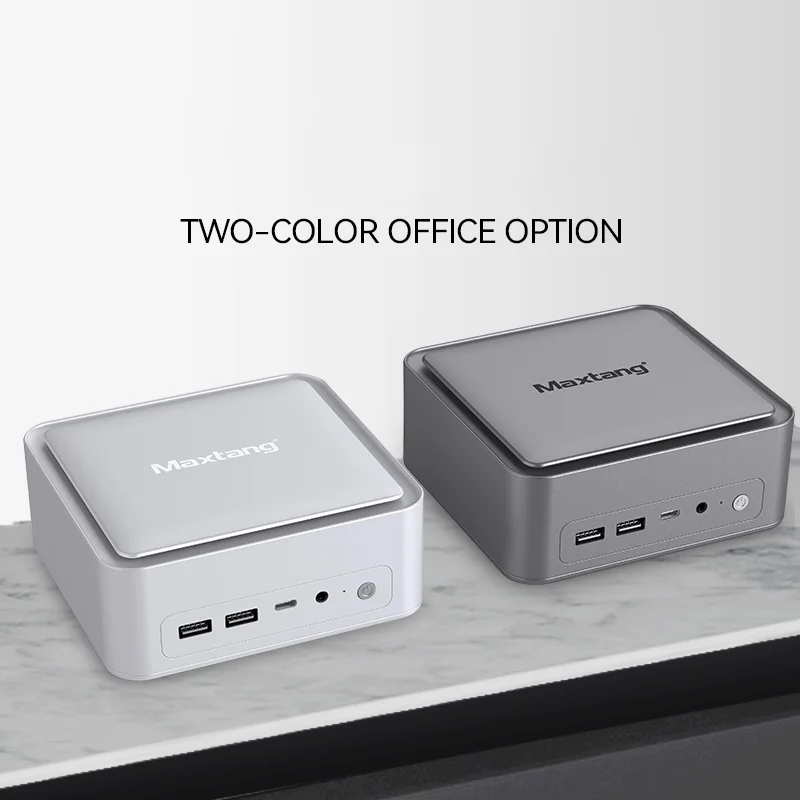 Maxtang Ryzen 5 6600H MINI PC 16GB/32GB DDR5 4800Mhz 512GB/1TB M.2 2280 NVME SSD PCIE4.0 USB4.0 WIFI6 BT5.2 Komputer Kantor Permainan