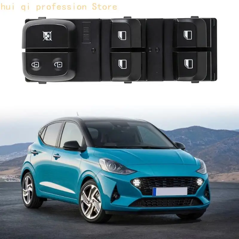 Fenstertastensteuerungsbaugruppe Fahrerseite für I10 2018–2023, Direct-Connect-Design, Verriegelungssteuerungslayout, Ref. – Detail 10