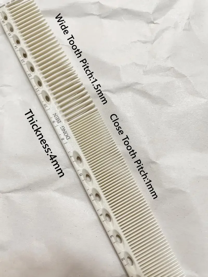 1 stück 339 Friseur Haarschneidekamm Professionelle Salon Stylist Werkzeuge Japanischen 18 cm Harz Barber's Kamm Mehrere Farben – Detail 15