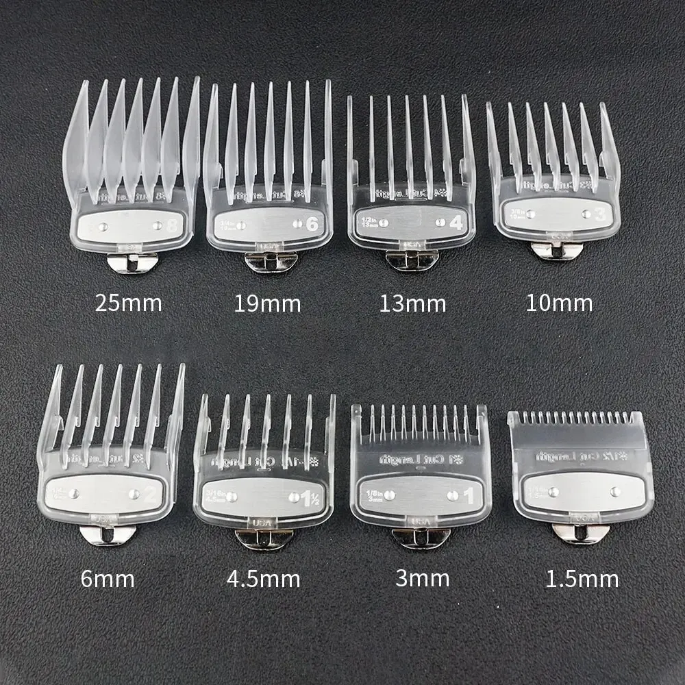 8 teile/satz Professionelle Barber Haar Clipper Guide Kämme Für Wahl Trimmer Aufsatz Haar Schneiden Begrenzte Kamm Salon Haarschnitt Werkzeuge